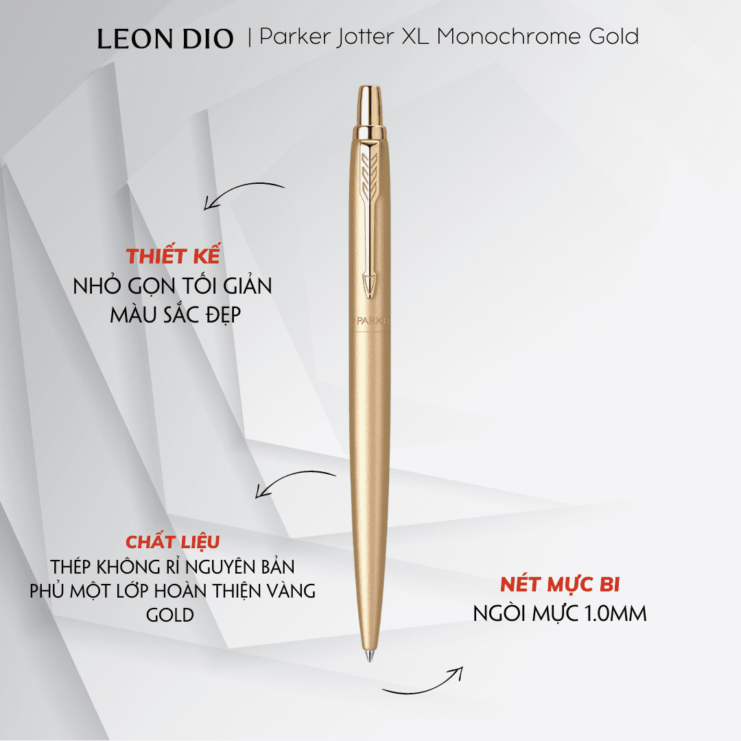 Bút bi Parker JOTTER XL X-MN PK GD PGT TB6 - 2122658Z thumbnail 4