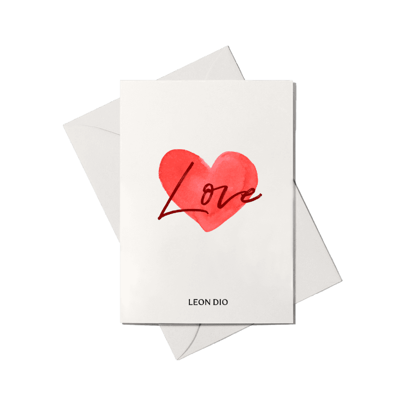 Thiệp LOVE HEART