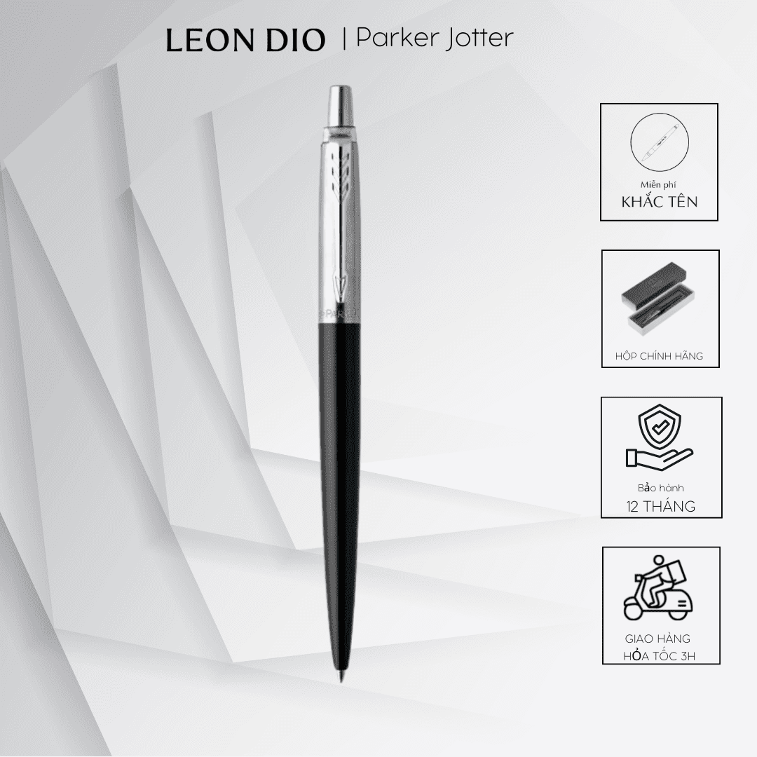 Bút bi Parker JOT X-BDST Black CT TB6-1953346 thumbnail 2
