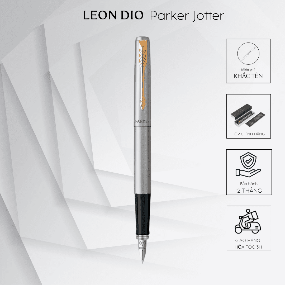 Bút máy Parker JOT SS GT FP M  BLU GB 2030948 thumbnail 2