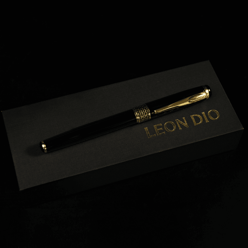 Bút Ký Cao Cấp Leon Dio Primal Hive Black thumbnail 2