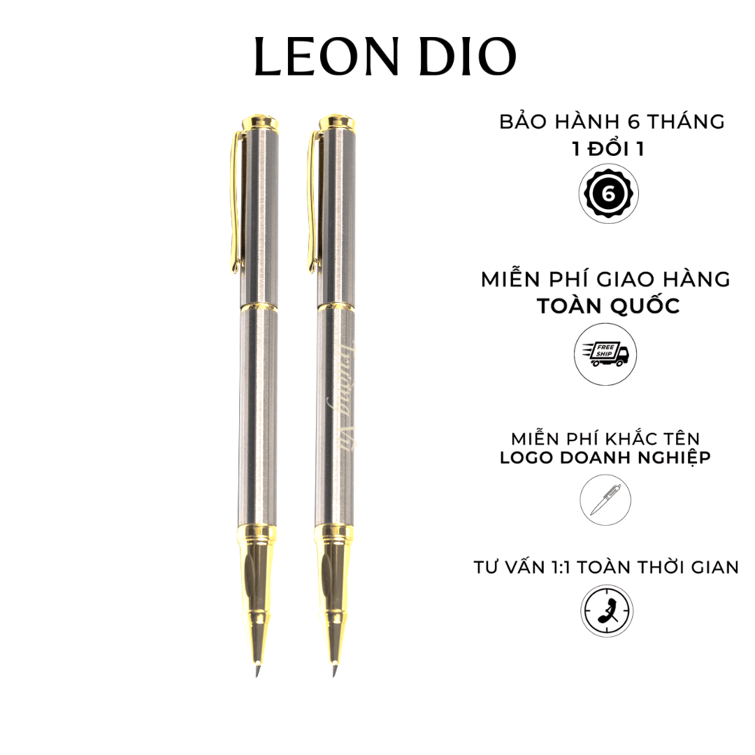 Bút Ký Cao Cấp Leon Dio Primal Loyal White thumbnail 3