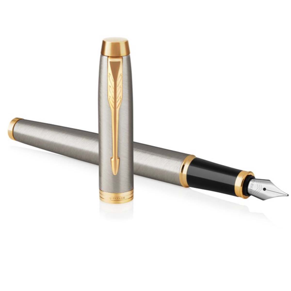 Bút máy Parker IM Brushed Metal GT TB4-1975601 thumbnail 5