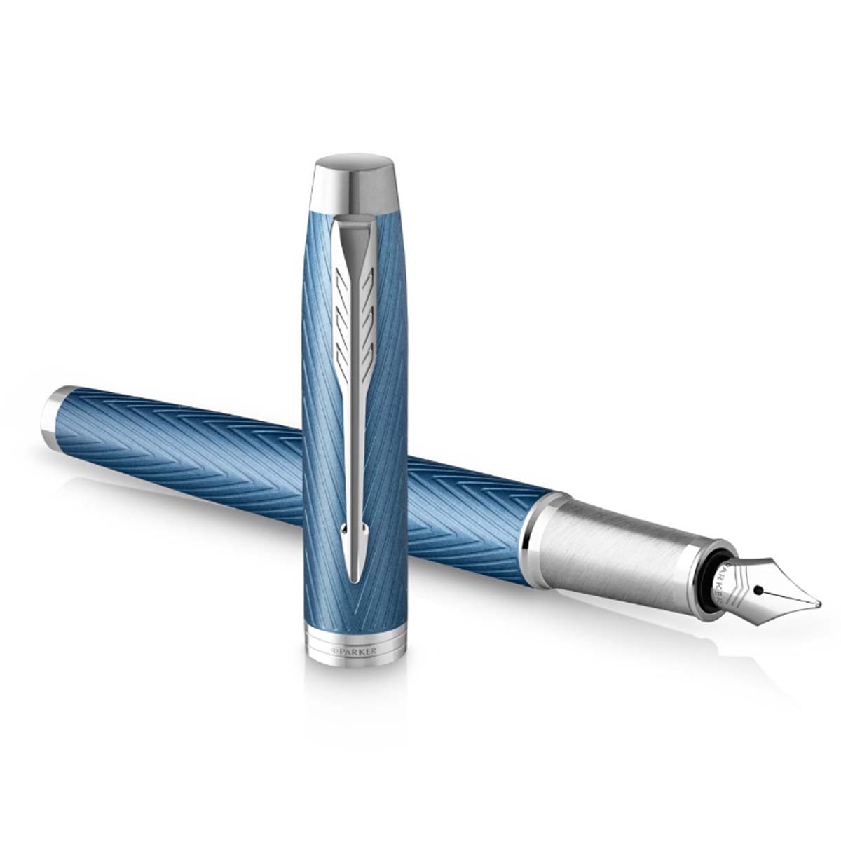 Bút máy cao cấp Parker IM PRM Blue Grey CT TB-2143469Z thumbnail 4