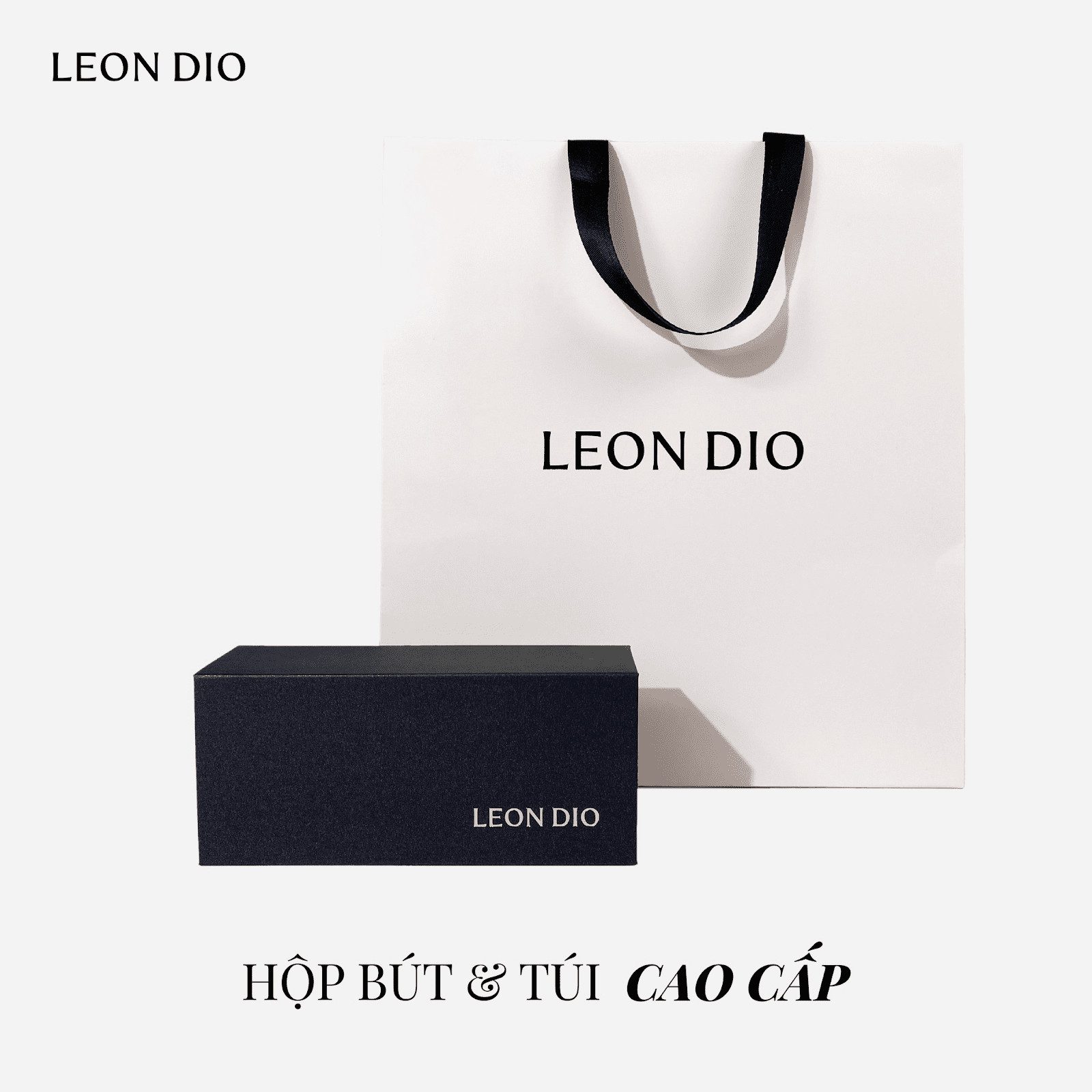 Bộ Quà Tặng Sổ Da Leon Dio Mentalen Black thumbnail 7