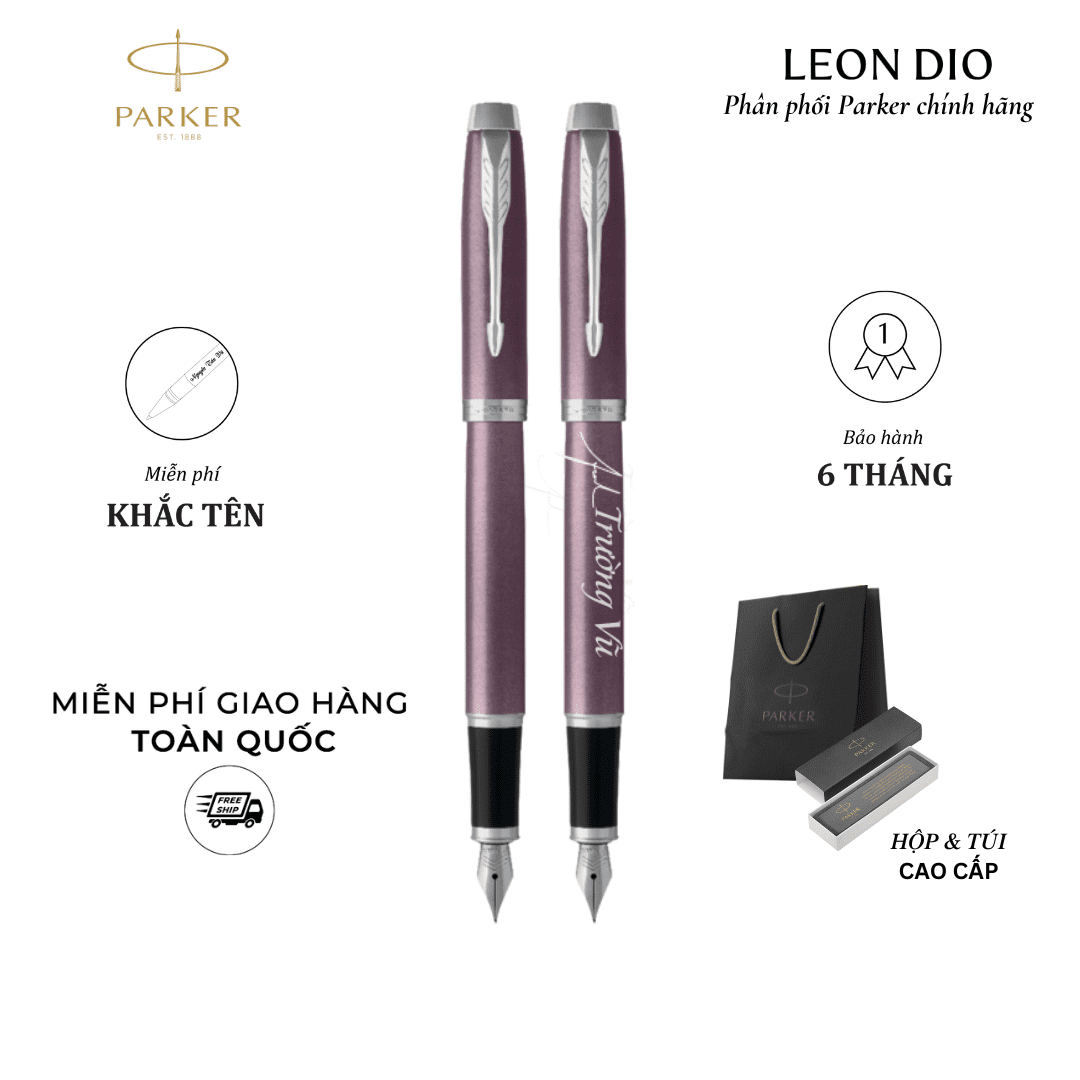 Bút Máy Cao Cấp Parker IM Light Purple CT TB4-1975607 thumbnail 3