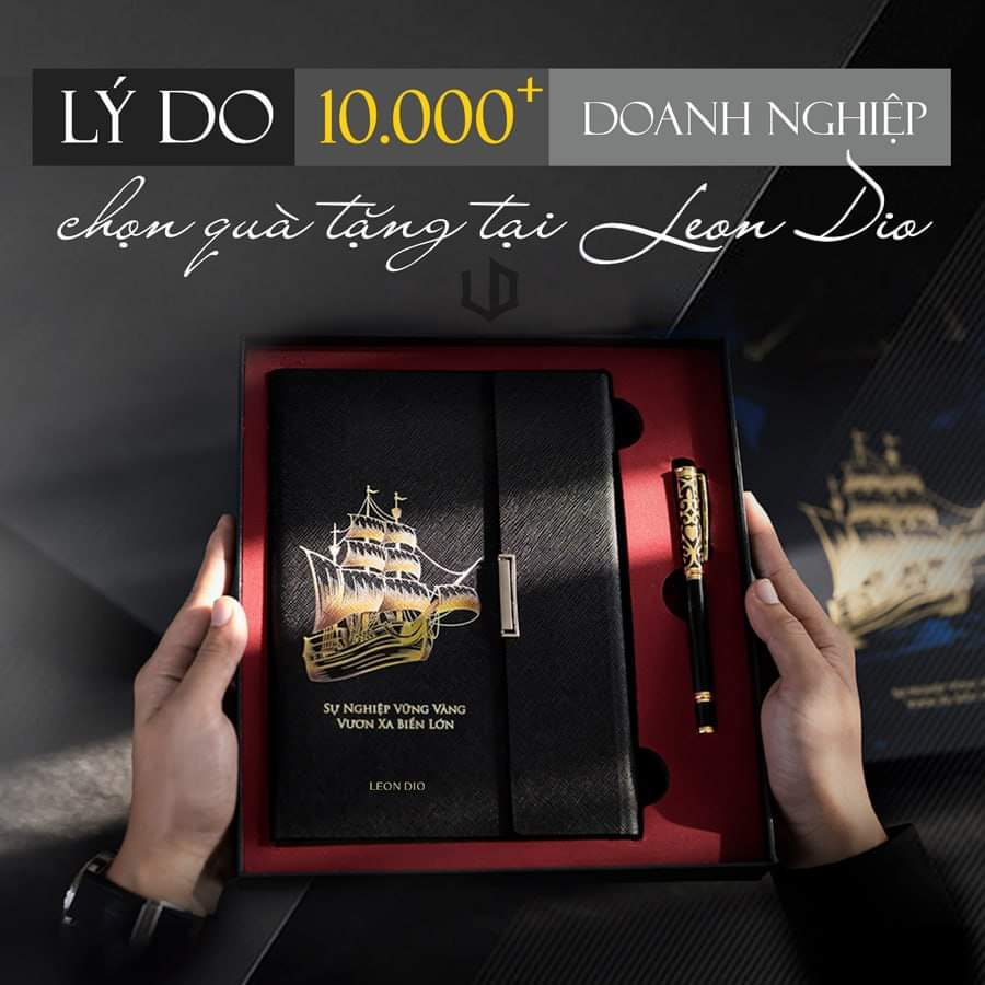 GiftSet Cao Cấp Sang Trọng Sổ Leon Dio - Bút Primal Hive thumbnail 10