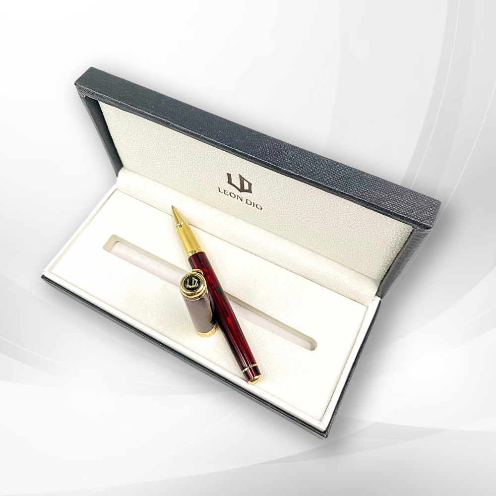Hộp Bút Ký Cao Cấp Leon Dio Le Noble Lava De Lux