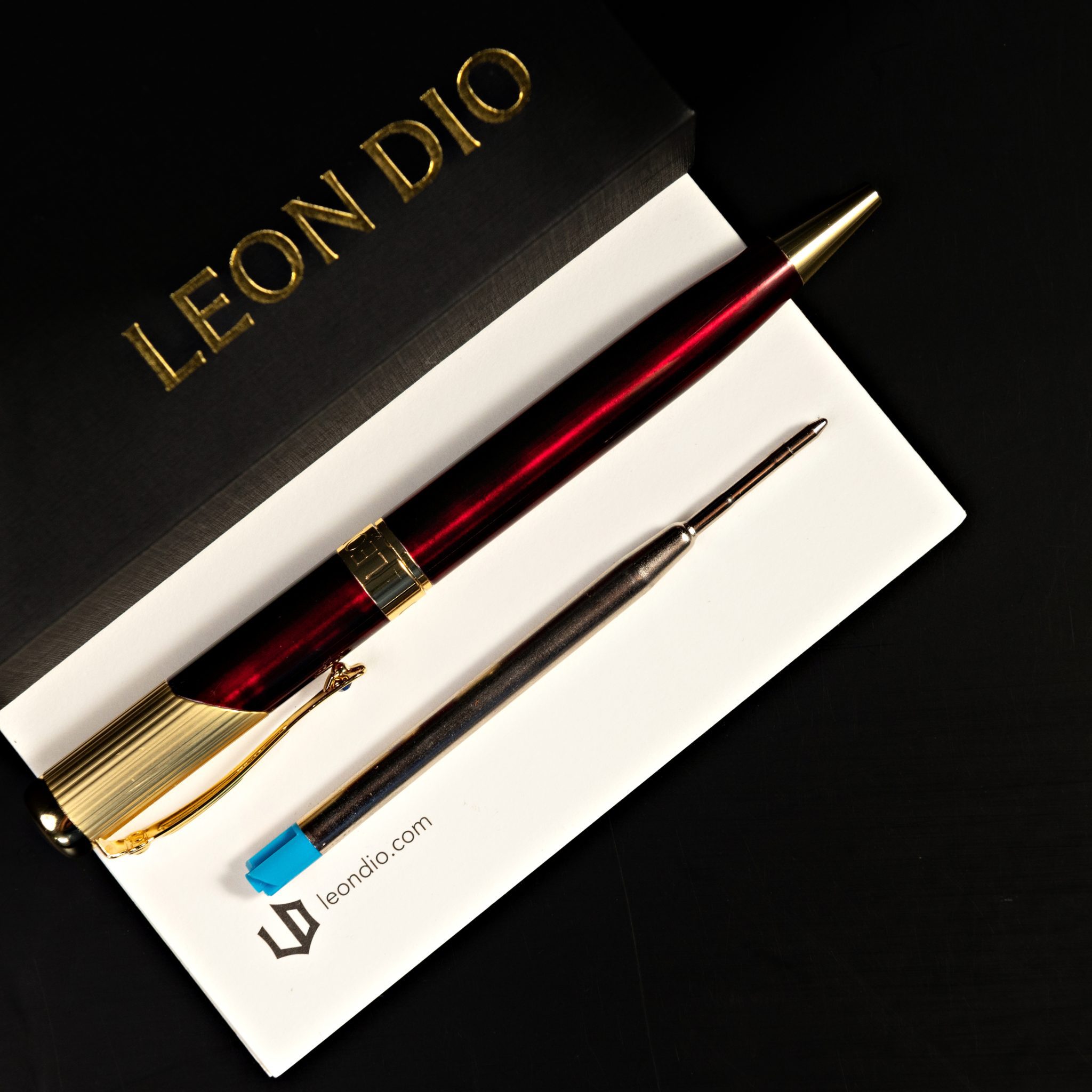 Bút Ký Cao Cấp Leon Dio The Classic Lapis Lazuli Red thumbnail 5