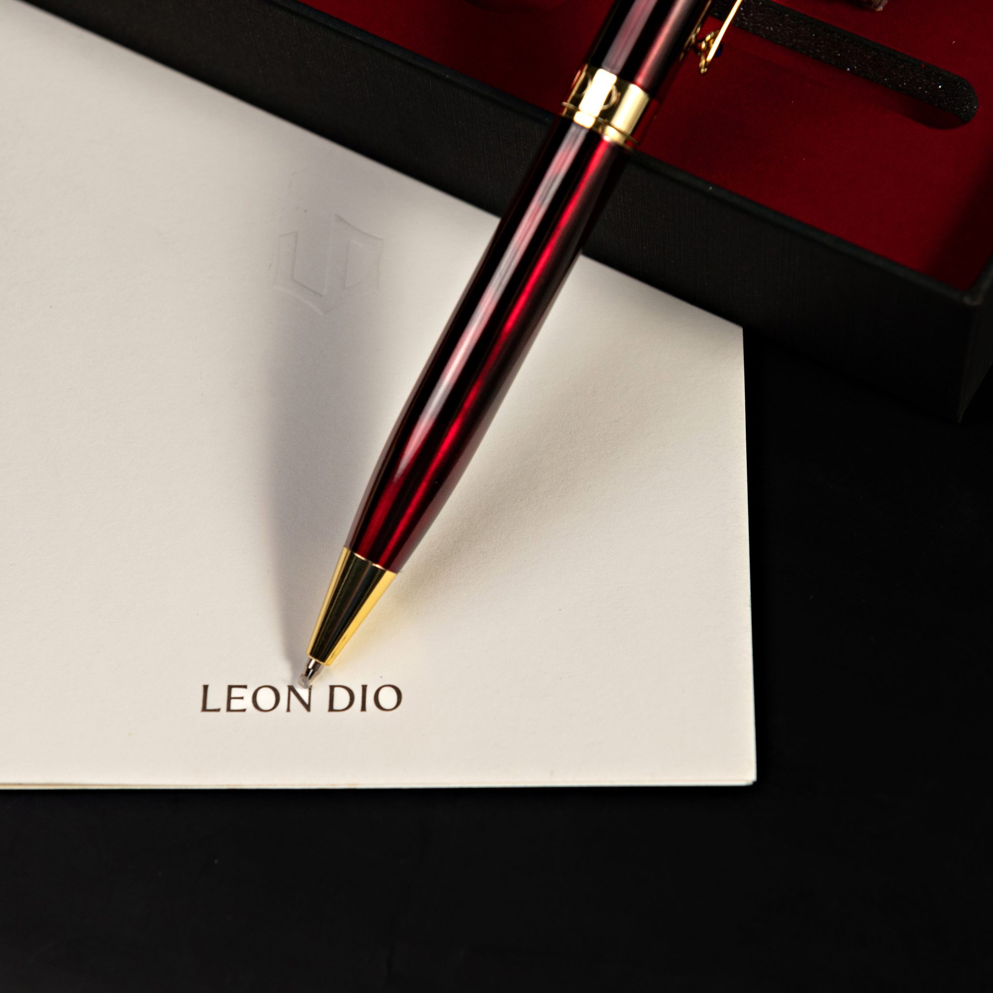 Bút Ký Cao Cấp Leon Dio The Classic Lapis Lazuli Red thumbnail 6