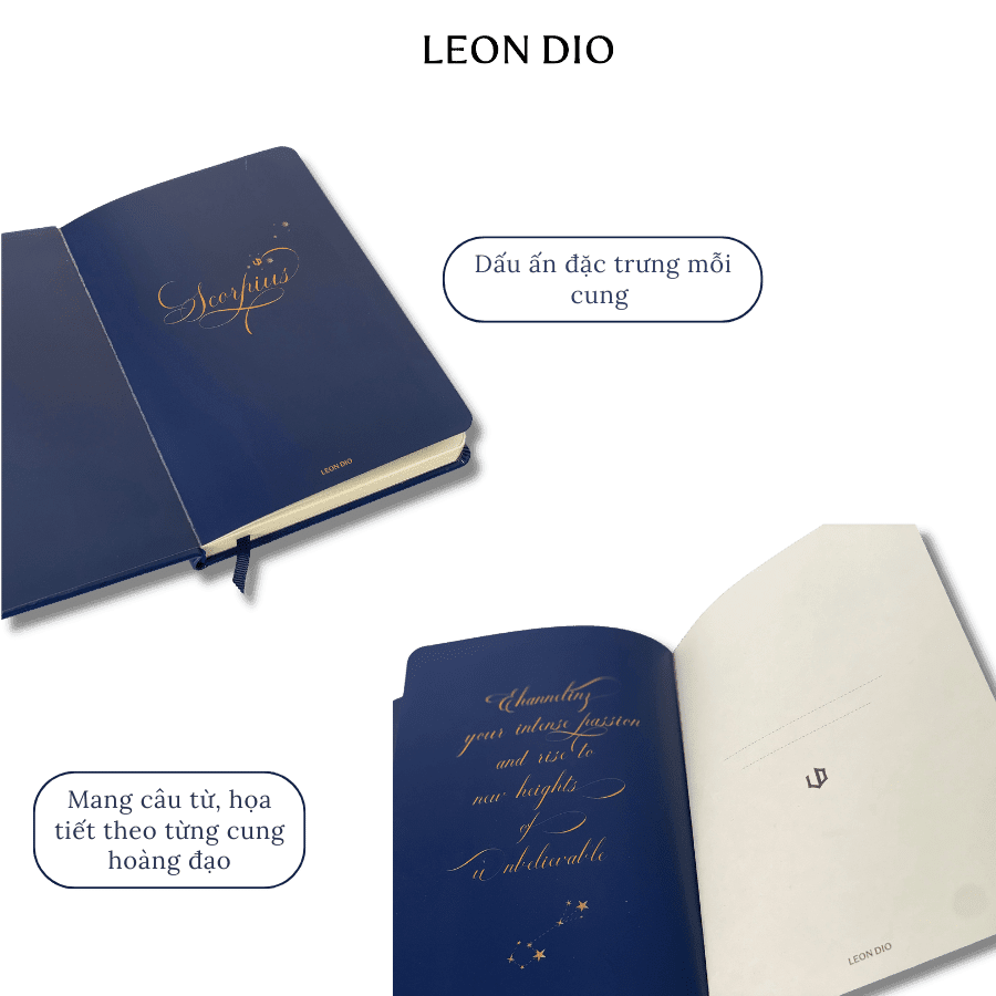Sổ Tay Cao Cấp Zodiac 12 Cung Hoàng Đạo - Thiên Yết - Scorpius thumbnail 5