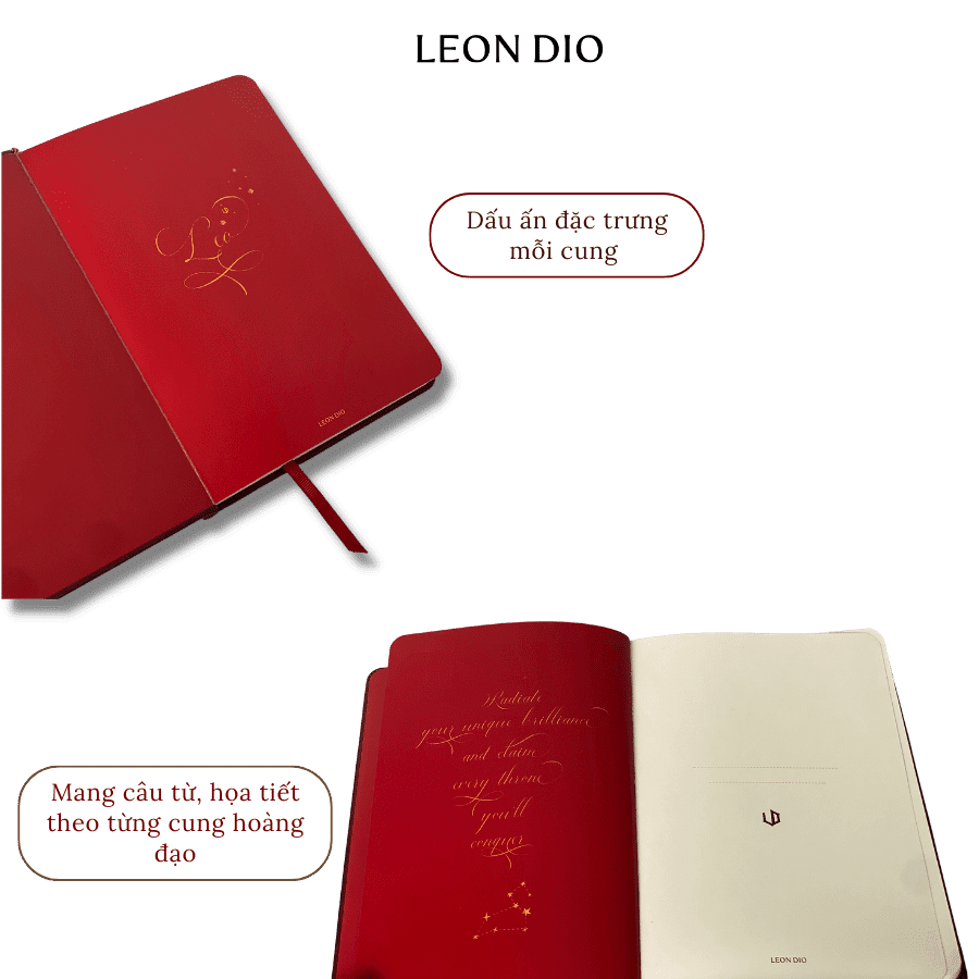 Sổ Tay Cao Cấp Zodiac 12 Cung Hoàng Đạo -  Sư Tử - Leo thumbnail 4