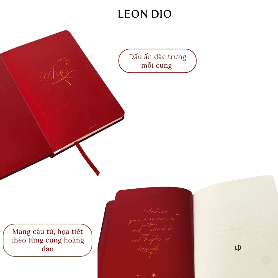 Sổ Tay Cao Cấp Zodiac 12 Cung Hoàng Đạo - Bạch Dương - Aries thumbnail 5