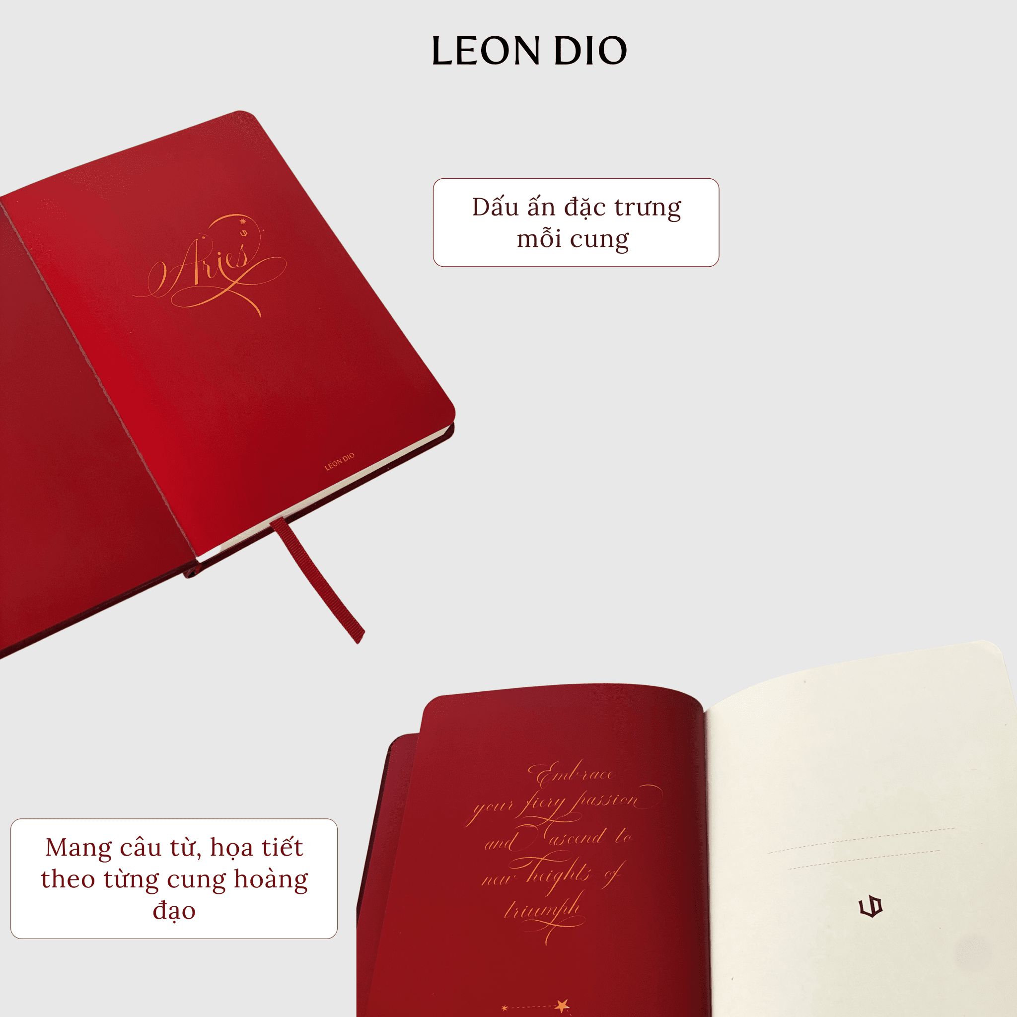 Bộ Quà Tặng Sổ 12 Cung Hoàng Đạo – Bút Ký Tên Leon Dio (Giá Liên Hệ) thumbnail 4