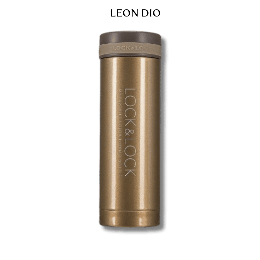 Bộ Quà Tặng Bình Chính Hãng LocknLock Grip Vacuum Mug Màu Nâu 300ml – Bút Ký Tên Leon Dio (Giá Liên Hệ) thumbnail 3
