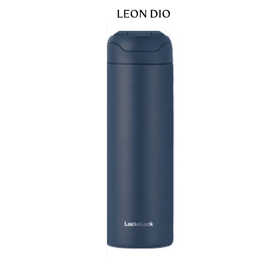 Bộ Quà Tặng Bình Chính Hãng LocknLock DANDY ONETOUCH TUMBLER Màu Xanh 420ml – Bút Ký Tên Leon Dio (Giá Liên Hệ) thumbnail 3