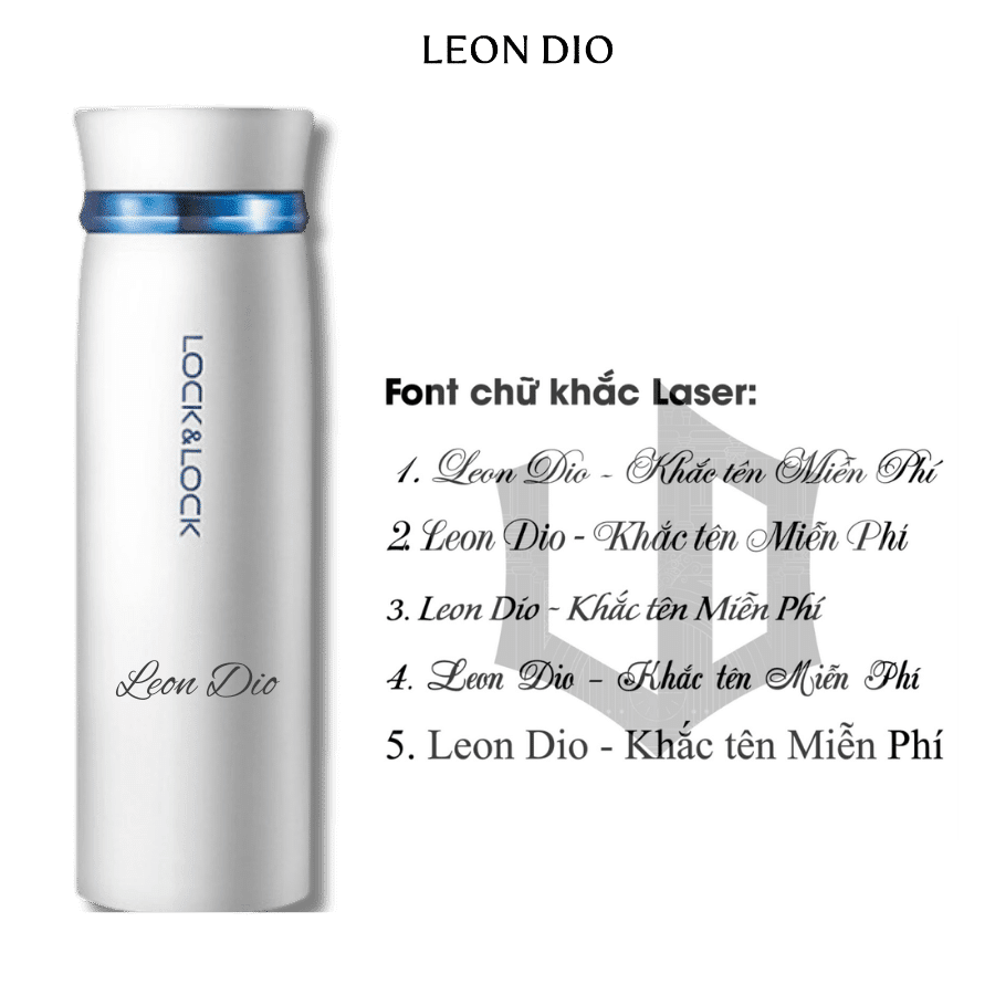 Bộ Quà Tặng Bình Chính Hãng LocknLock Feather Light Màu Trắng 450ml – Bút Ký Tên Leon Dio (Giá Liên Hệ) thumbnail 9