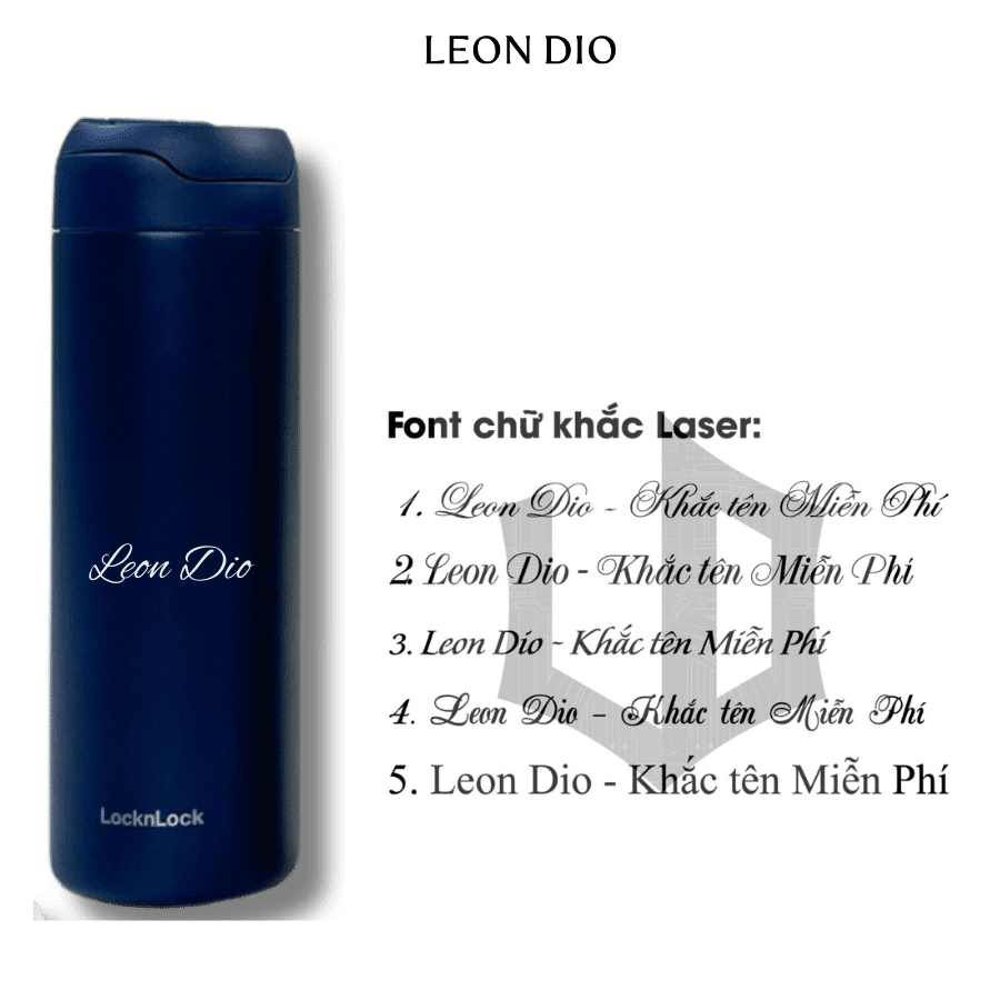 Bộ Quà Tặng Bình Chính Hãng LocknLock DANDY ONETOUCH TUMBLER Màu Xanh 420ml – Bút Ký Tên Leon Dio (Giá Liên Hệ) thumbnail 8