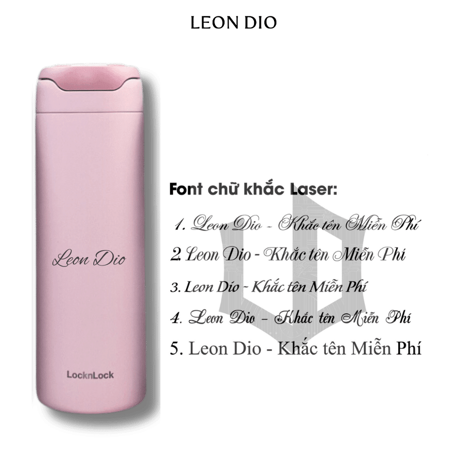 Bộ Quà Tặng Bình Chính Hãng LocknLock DANDY ONETOUCH TUMBLER Màu Hồng 420ml – Bút Ký Tên Leon Dio (Giá Liên Hệ) thumbnail 8