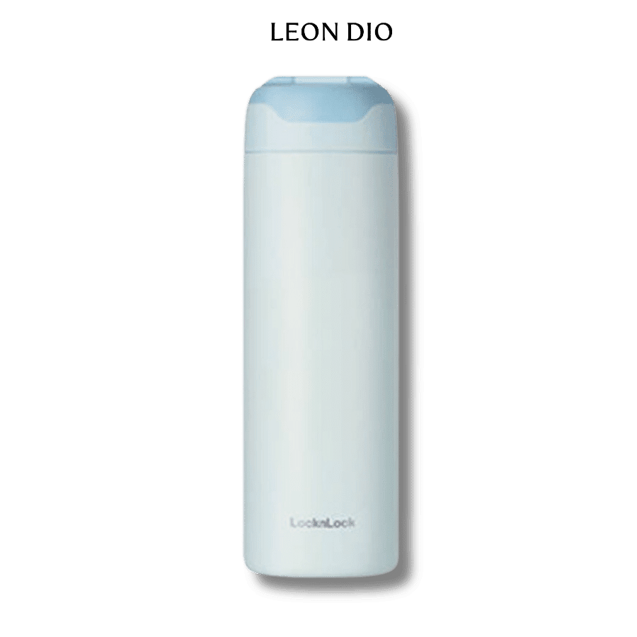 Bộ Quà Tặng Bình Chính Hãng LocknLock DANDY ONETOUCH TUMBLER Màu Xanh Nhạt 420ml – Bút Ký Tên Leon Dio (Giá Liên Hệ) thumbnail 3