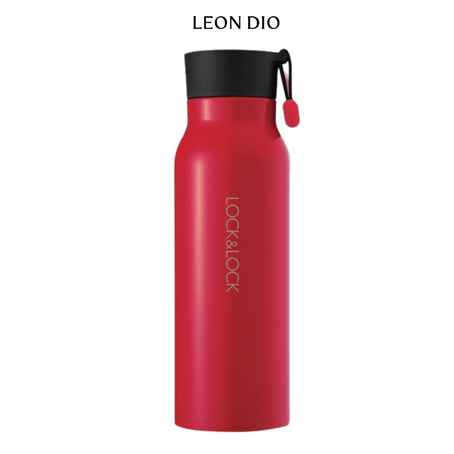 Bộ Quà Tặng Bình Chính Hãng LocknLock NAME TUMBLER Màu Đỏ 500ml – Bút Ký Tên Leon Dio (Giá Liên Hệ) thumbnail 3