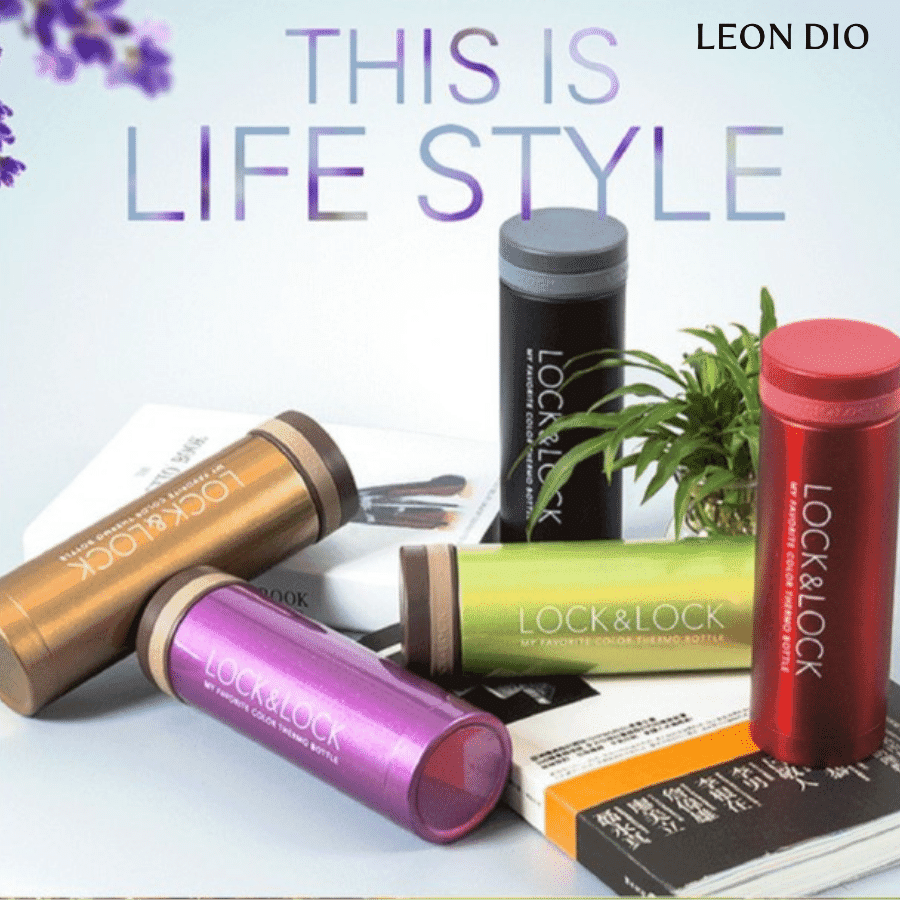 Bộ Quà Tặng Bình Chính Hãng LocknLock Grip Vacuum Mug Màu Tím 300ml – Bút Ký Tên Leon Dio (Giá Liên Hệ) thumbnail 6