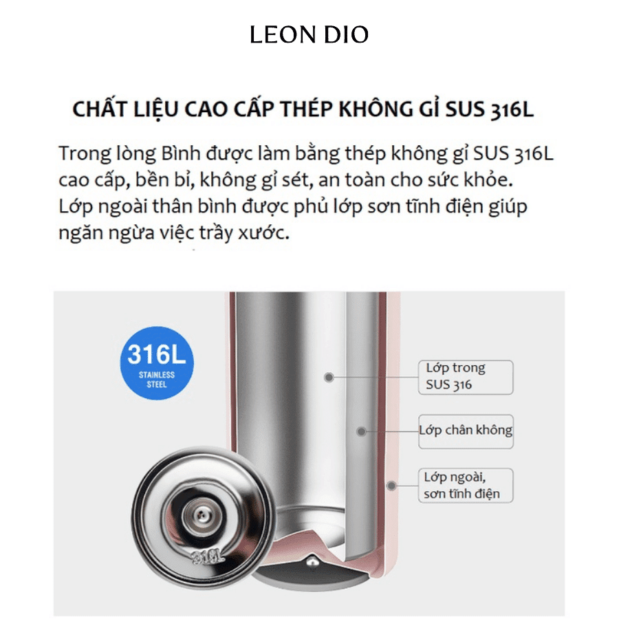 Bộ Quà Tặng Bình Chính Hãng LocknLock DANDY ONETOUCH TUMBLER Màu Xanh 420ml – Bút Ký Tên Leon Dio (Giá Liên Hệ) thumbnail 11