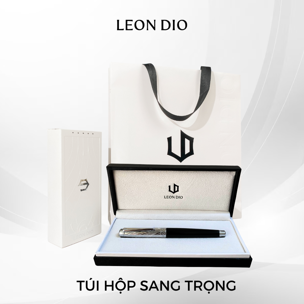 Túi Hộp Bút Ký Cao Cấp Leon Dio Elite Air Platinum
