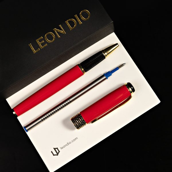 Bút Ký Cao Cấp Leon Dio Primal Hive Red thumbnail 5