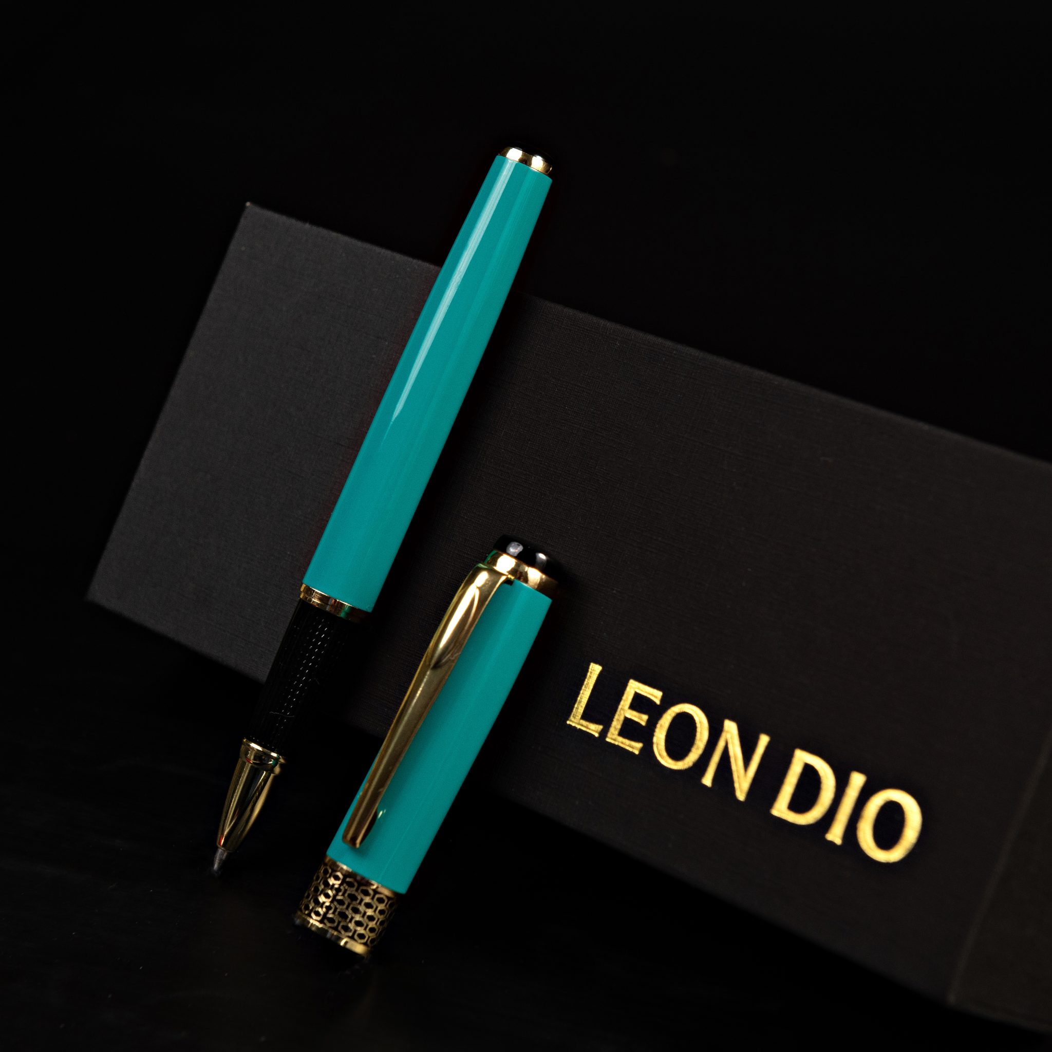 Bút Ký Cao Cấp Leon Dio Primal Hive Green - Turquoise thumbnail 4