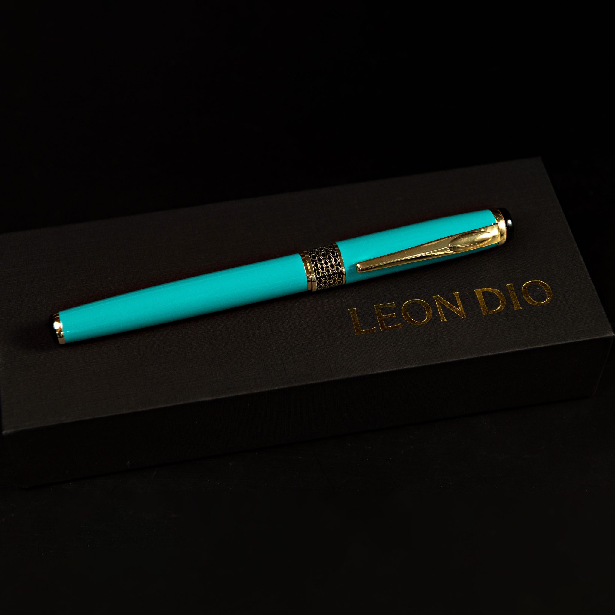 Bút Ký Cao Cấp Leon Dio Primal Hive Green - Turquoise thumbnail 2