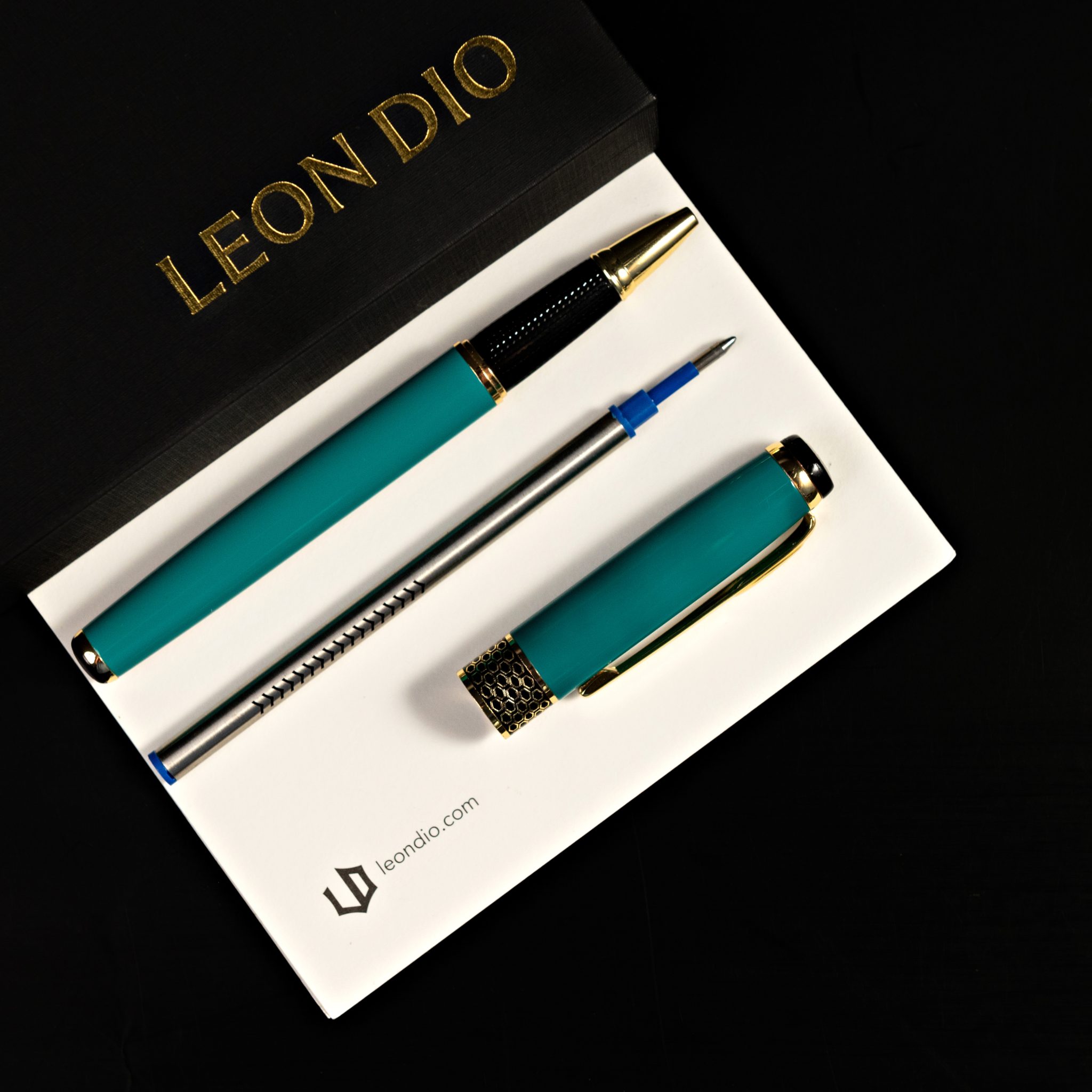 Bút Ký Cao Cấp Leon Dio Primal Hive Green - Turquoise thumbnail 5