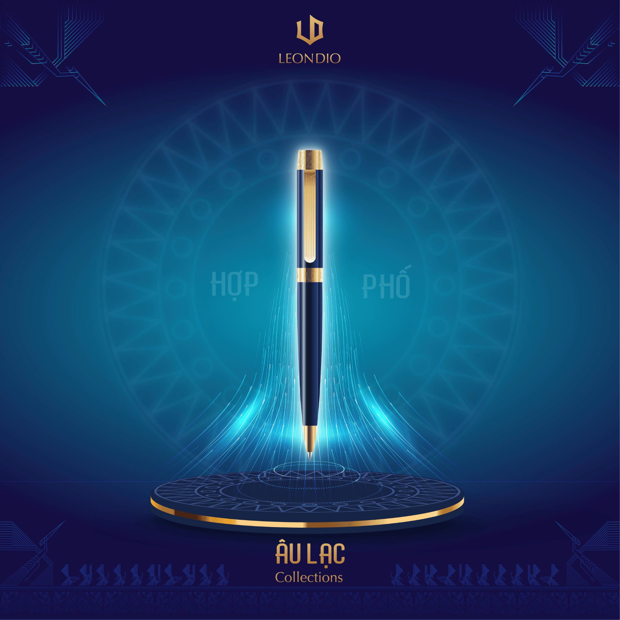 Bút Ký Cao Cấp Leon Dio Âu Lạc Hợp Phố thumbnail 2