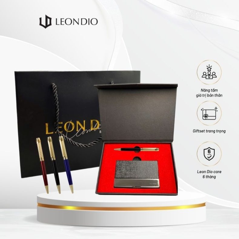 GiftSet Hộp Đựng Namecard (Card Holder) - Bút The Primal Mentalen