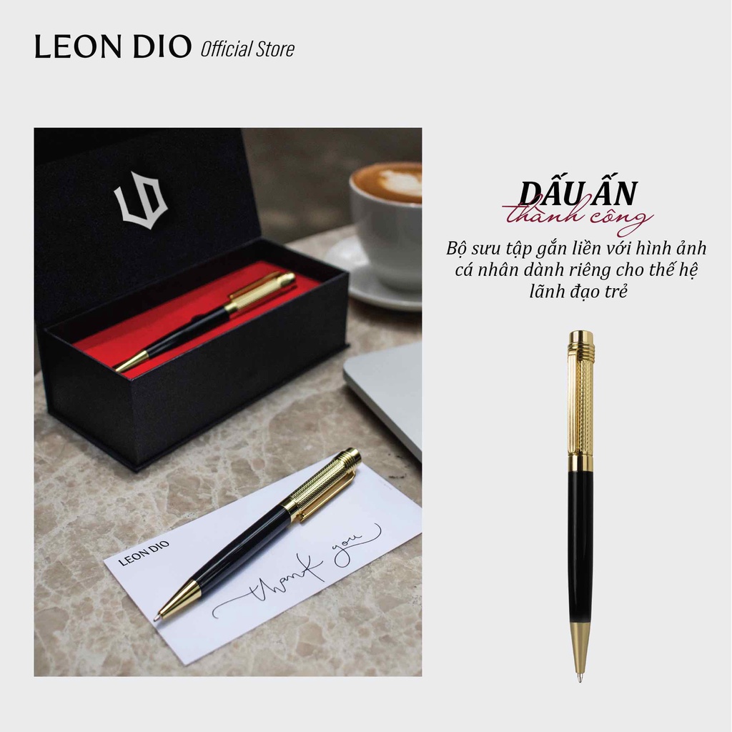 Bút Ký Cao Cấp Leon Dio Primal Mentalen Black thumbnail 7