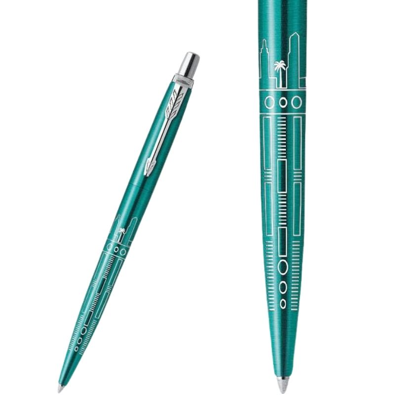 Bút bi Parker JOT SE Miami CT 2221607 (Turquoise) thumbnail 3