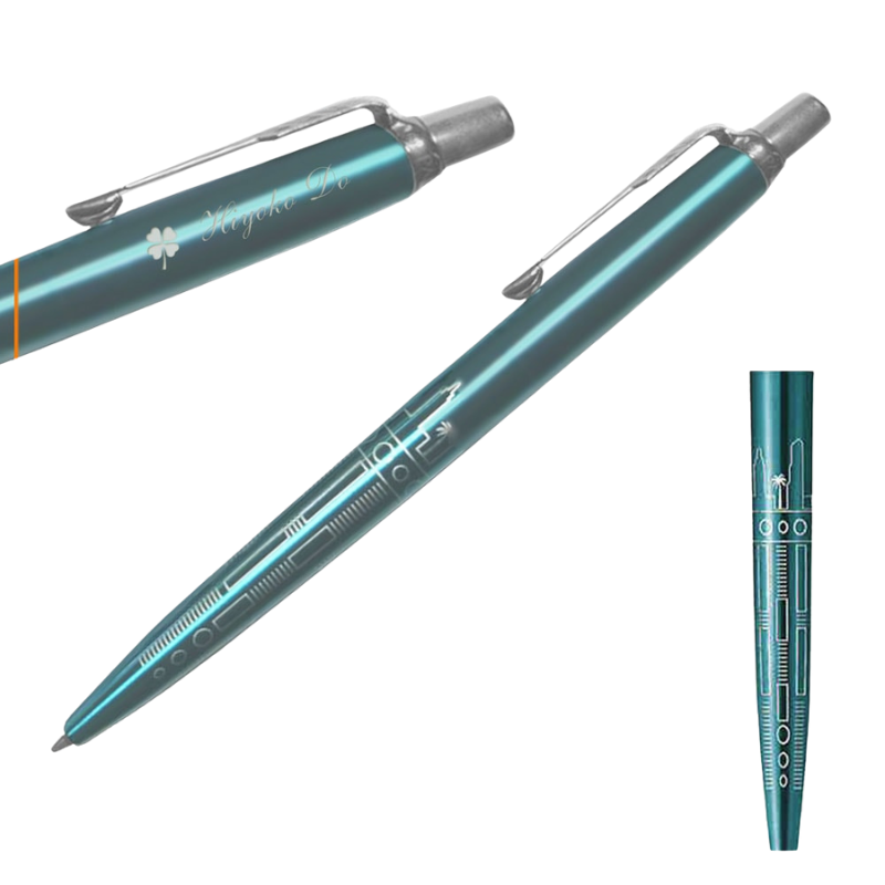 Bút bi Parker JOT SE Miami CT 2221607 (Turquoise) thumbnail 2
