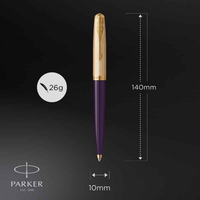 Bút Bi 51 DLX PLUM GT M - 2123518 thumbnail 5