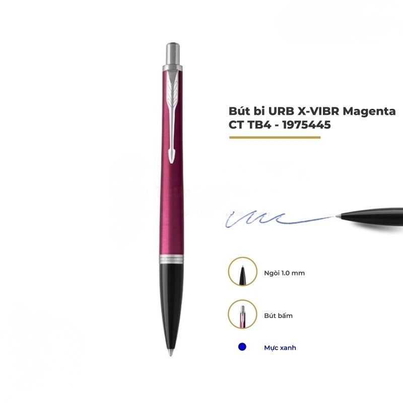 Bút bi Parker Urban Đ-VIBR Magenta CT TB4 1975445 thumbnail 5