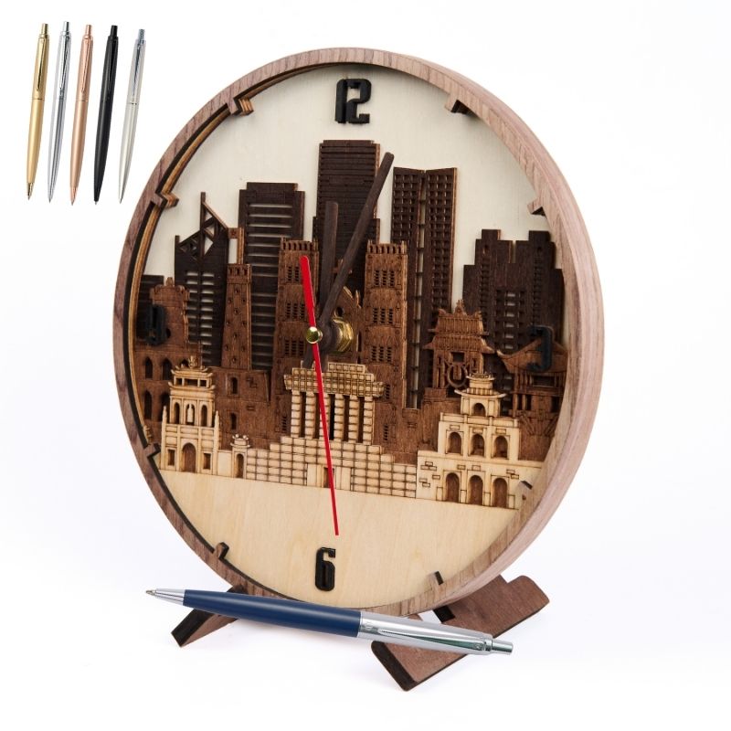 GiftSet Đồng Hồ Hà Nội - Bút Feli Ritter thumbnail 1