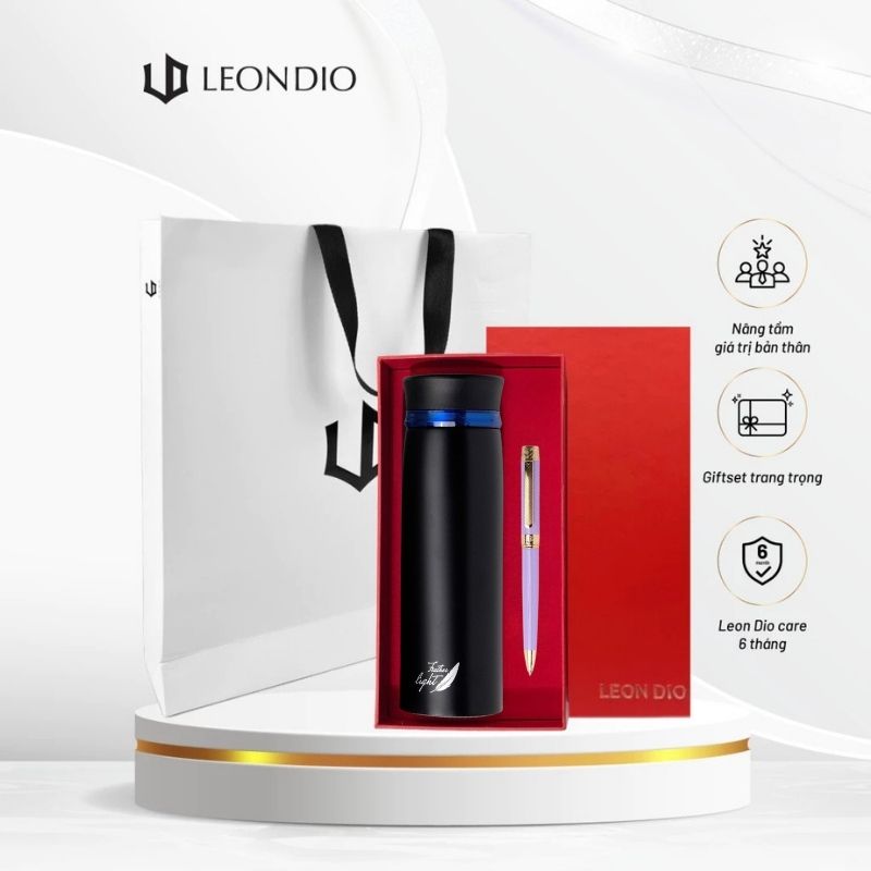 Giftset Bút Âu Lạc Chu Nhai - Bình LocknLock LD070031 thumbnail 1
