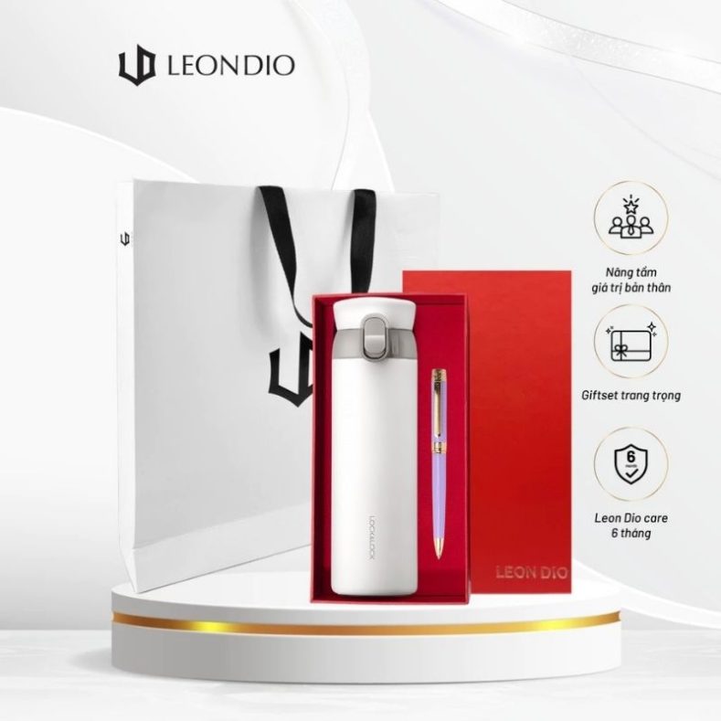 Giftset Bút Âu Lạc Chu Nhai - Bình LocknLock LHC3240