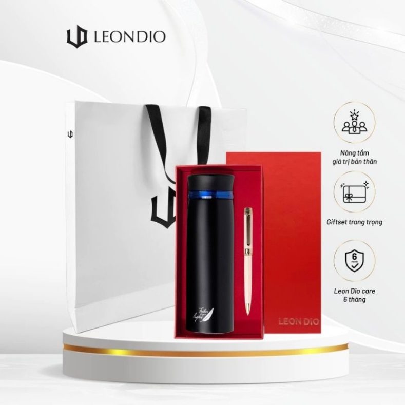 Giftset Bút Âu Lạc Đạm Nhĩ - Bình LocknLock LD070031
