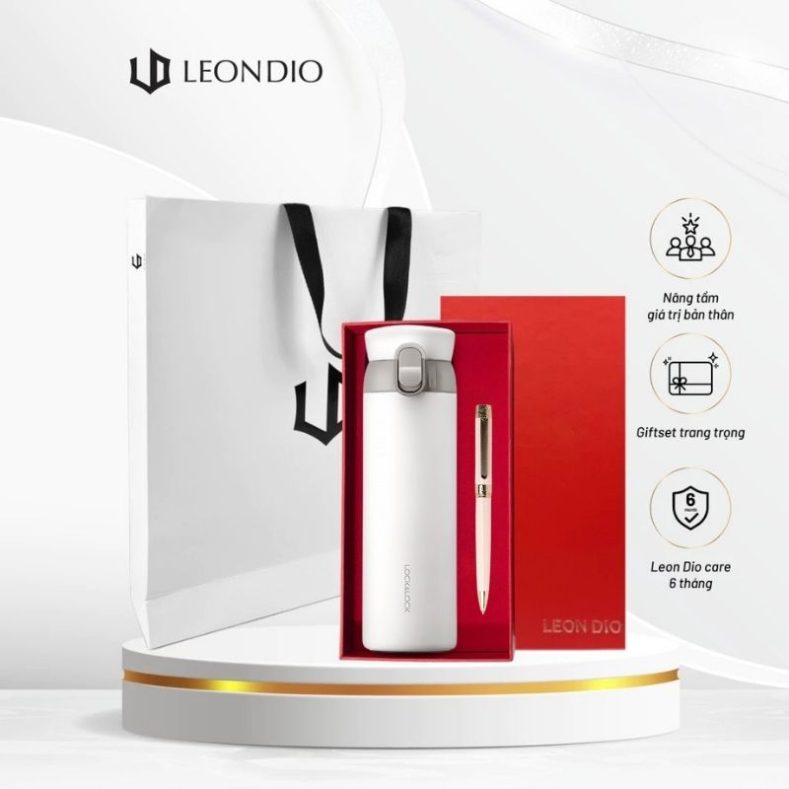 Giftset Bút Âu Lạc Đạm Nhĩ - Bình LocknLock LHC3240