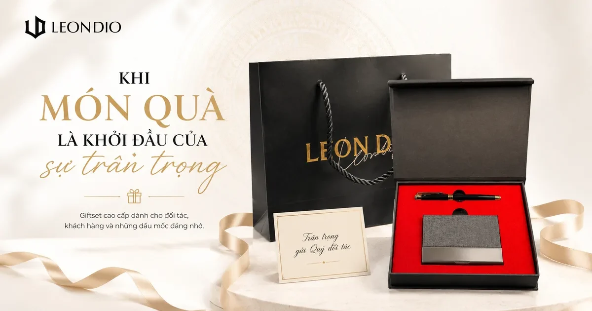 Quy trình Gift-ready đẳng cấp tại Leon Dio: Khi món quà là khởi đầu của sự trân trọng